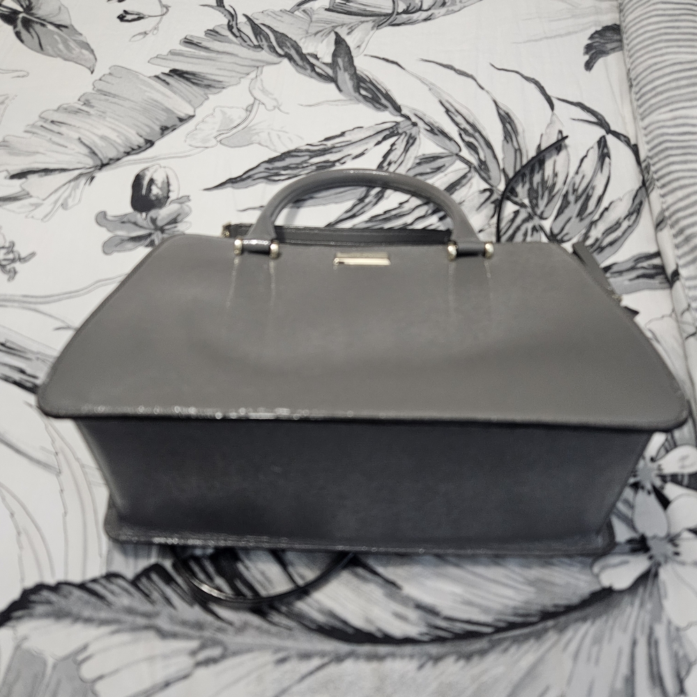 Kate Spade Gray Satchel with Detachable Strap - Picture 3 of 5
